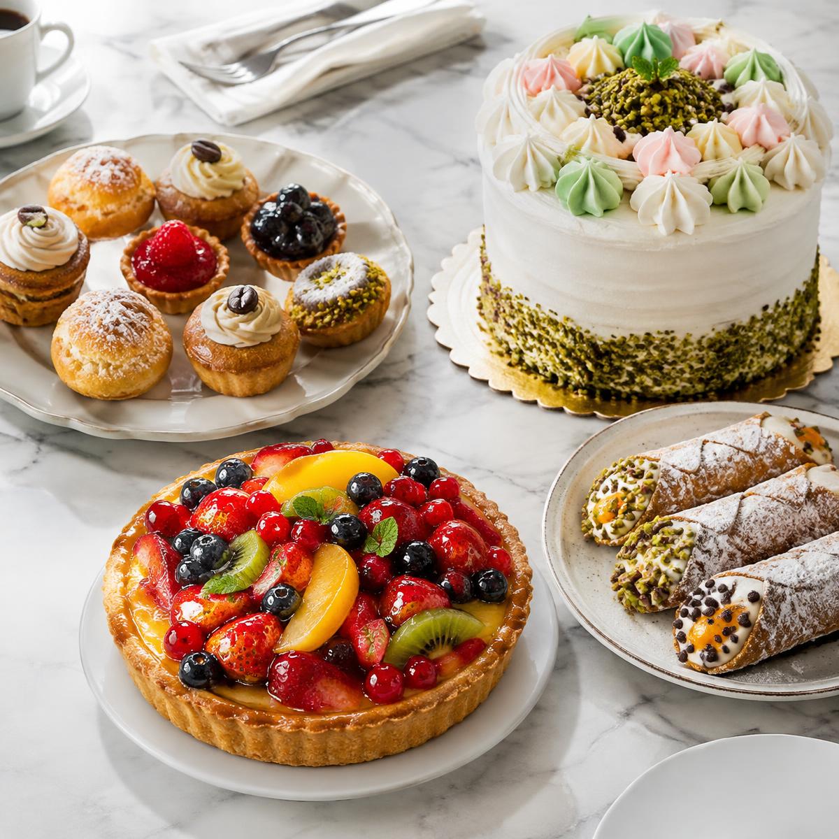 Assortimento di pasticceria